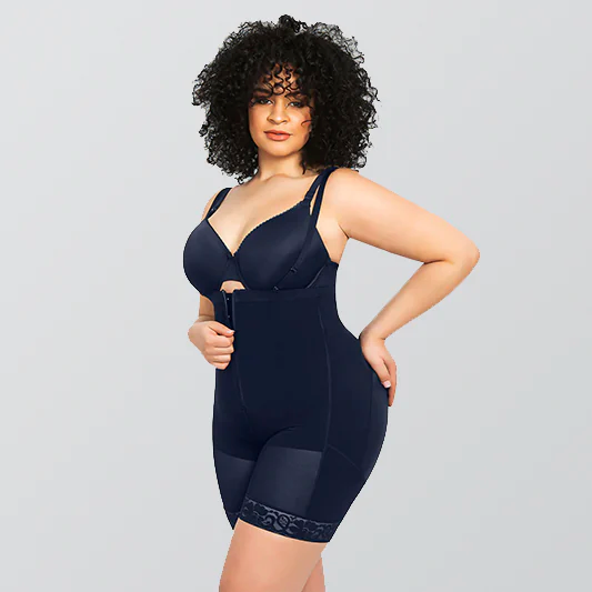 SLIM FIRM TUMMY COMPRESSION BODYSUIT SHAPER WITH BUTT LIFTER