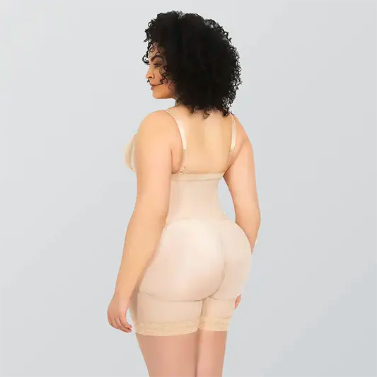 Slim Firm Tummy Compression Bodysuit Shaper with Butt Lifter