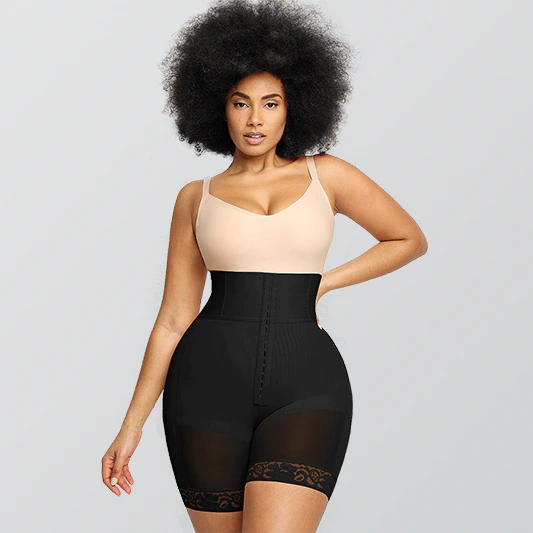 Boned Sculpt High Waist Short