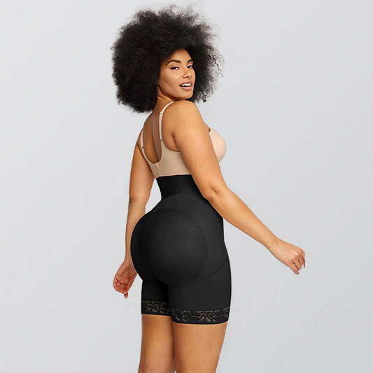 Boned Sculpt High Waist Short