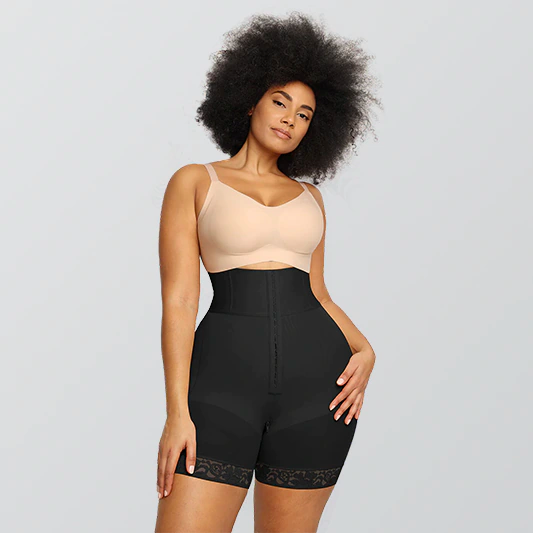 Boned Sculpt High Waist Short