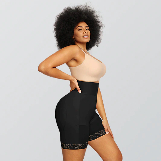 Boned Sculpt High Waist Short