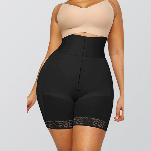 Boned Sculpt High Waist Short