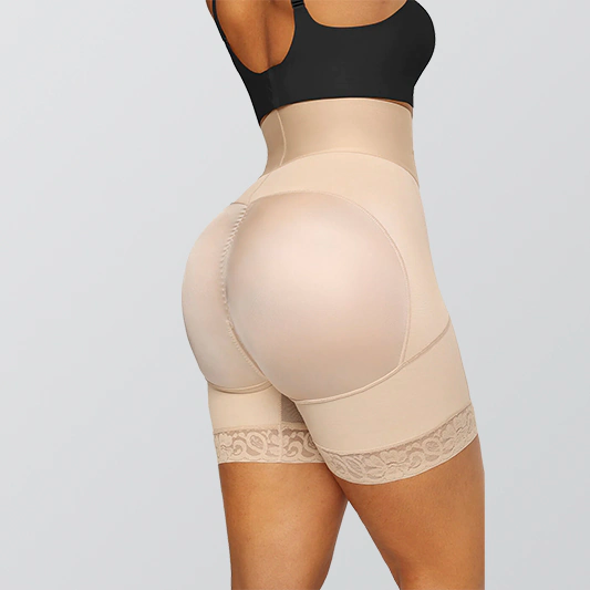 Boned Sculpt High Waist Short