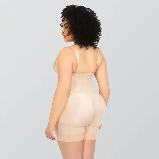 SLIM FIRM TUMMY COMPRESSION BODYSUIT SHAPER WITH BUTT LIFTER
